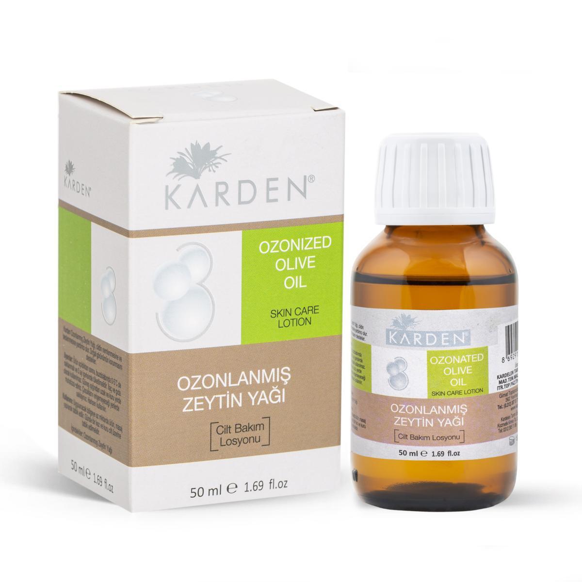 Karden Ozonlanmış Zeytin Yağı 50 ml