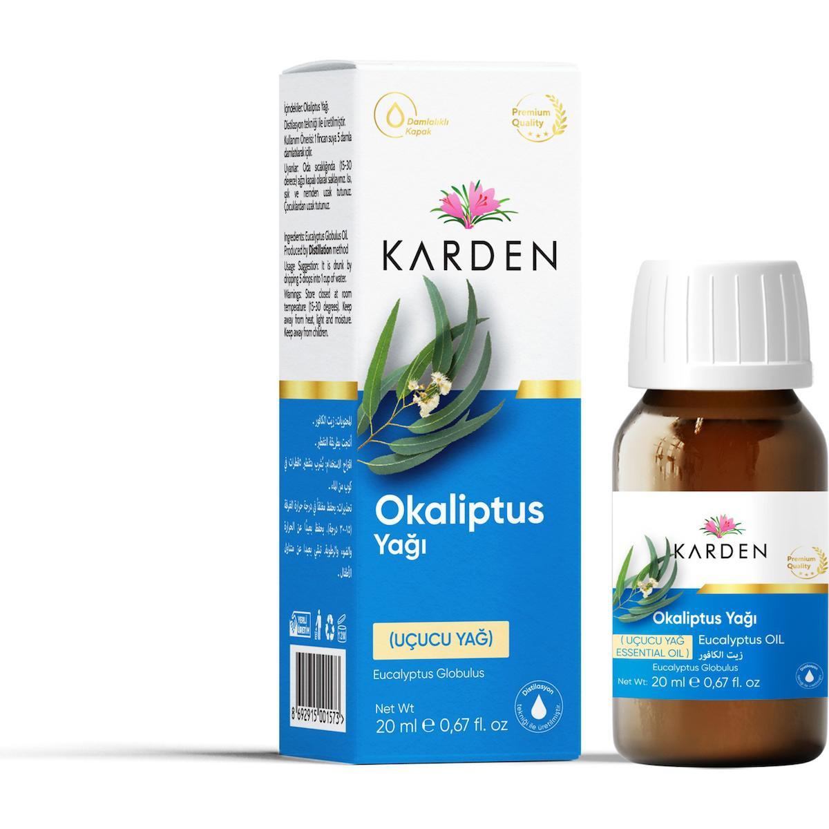 Karden Okaliptus Yağı 20 Ml