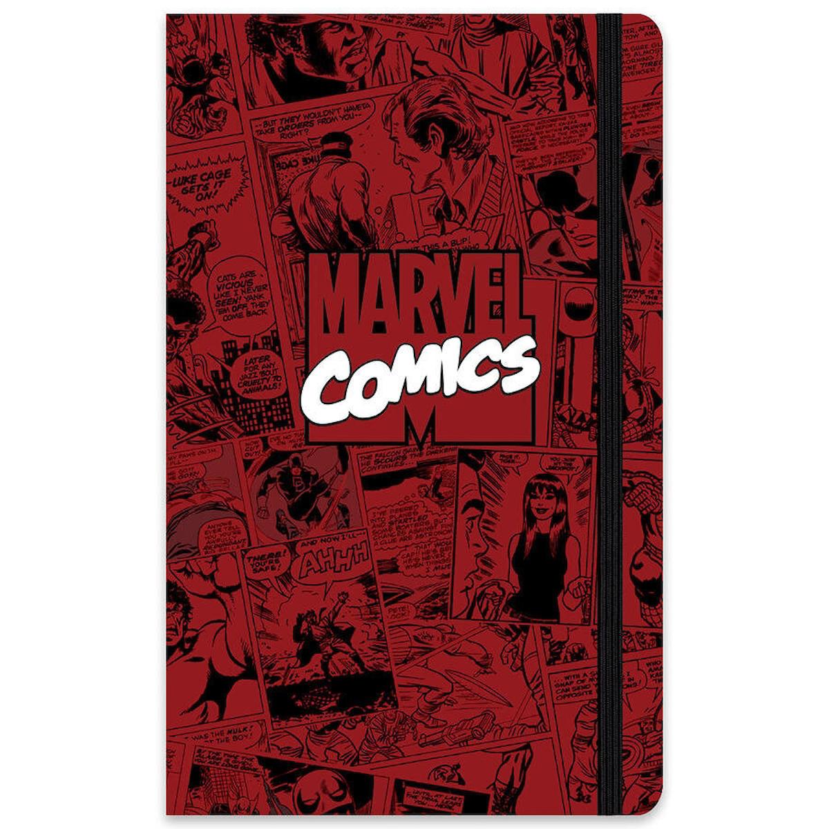 Marvel Ciltli Lastikli Defter 13x21 80 Yp Çiz.