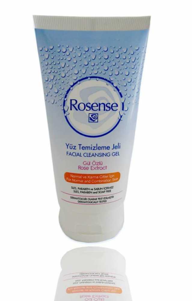 Rosense Karma ve Normal Cilt için Temizleyici Yüz Temizleme Jeli 100 ml 