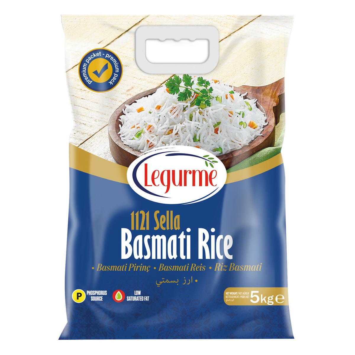 Legurme Basmati Pirinç 1121 Sella 5 kg