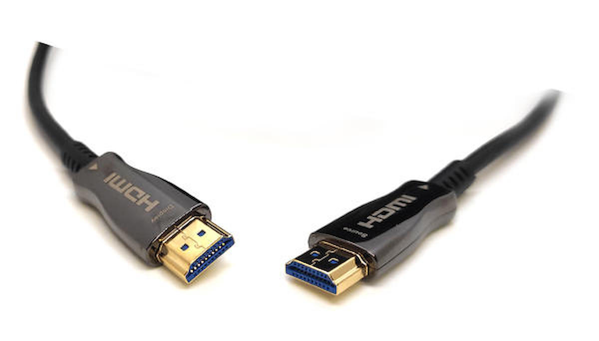 Beek BC-DSP-HA-MM-AOC-50-1 50 Mt HDMI to HDMI 2.0 4K 60Hz AOC Aktif Fiber Optik HDMI Kablo