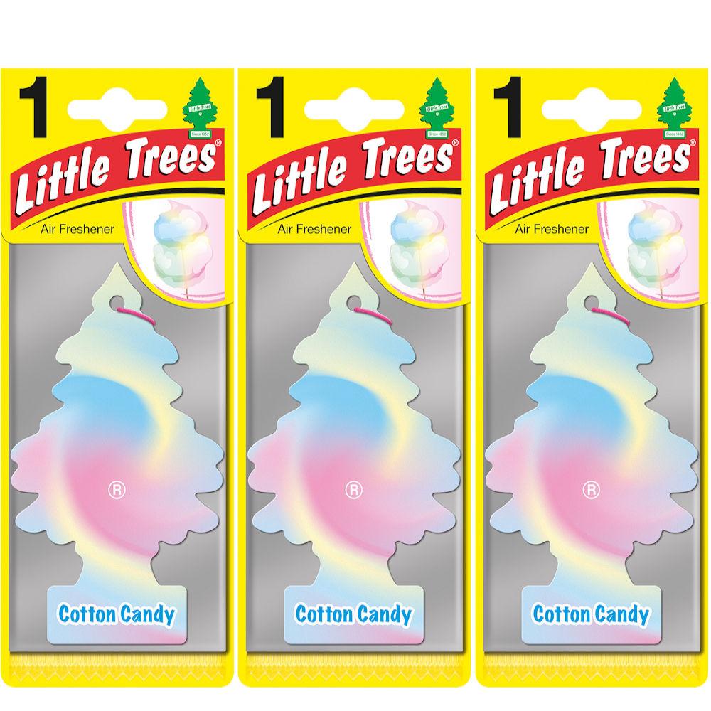 Little Trees Oto Kokusu 3'lü Pamuk Şeker