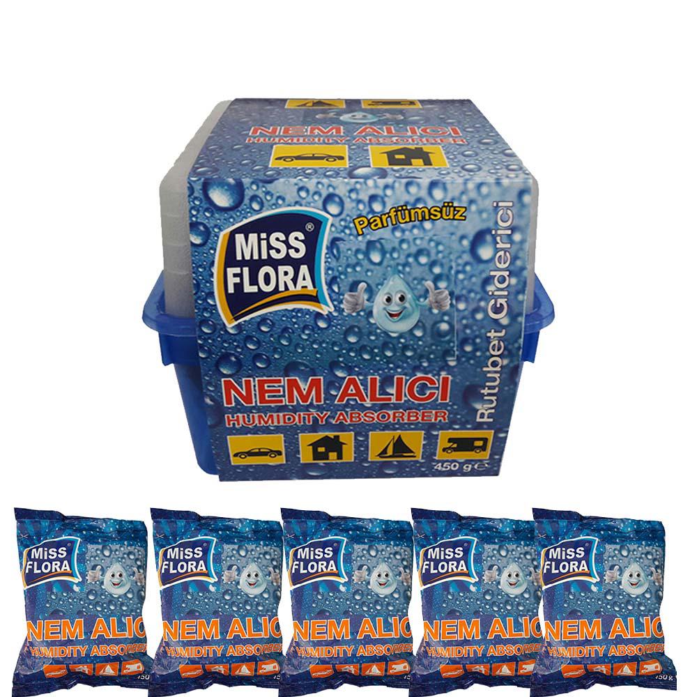 Miss Flora Nem Alıcı 450 g + 5 Adet Yedek Hediyeli