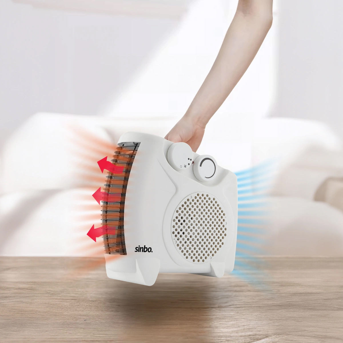 SİNBO FANLI ISITICI 2000W SFH-6940