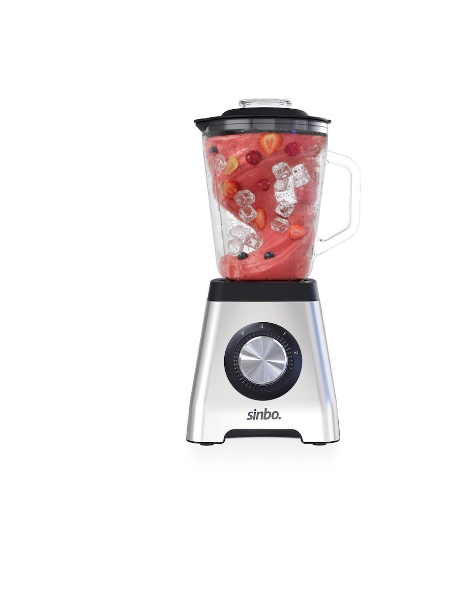 Sinbo 1.5L 400W 6’lı Çelik Bıçak Buz Kırma Paslanmaz Turbo Blender İnox SHB-7519