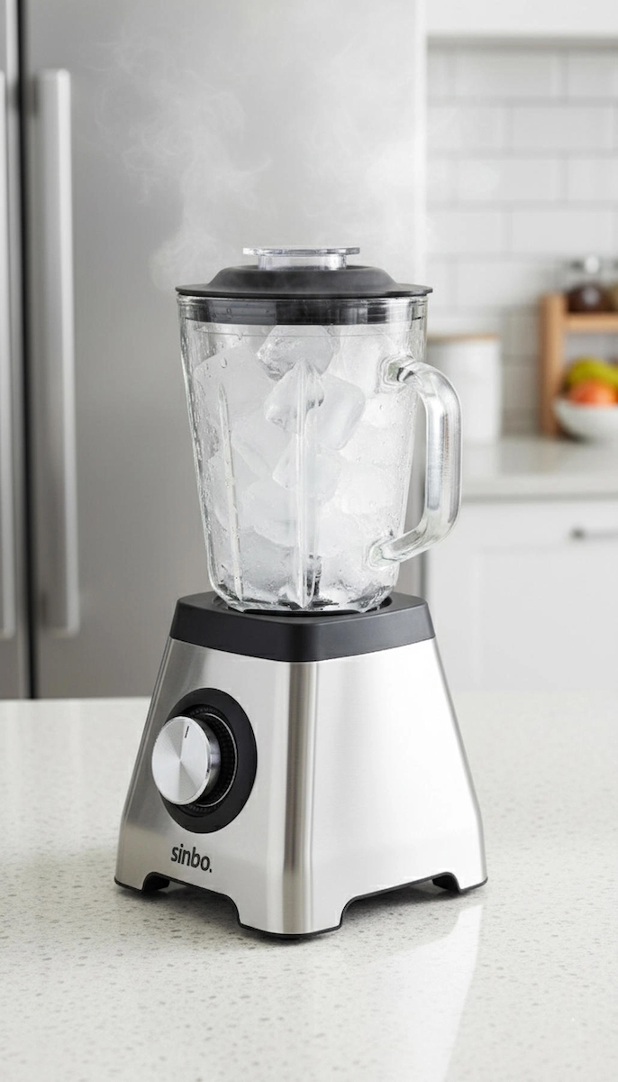 Sinbo 1.5L 400W 6’lı Çelik Bıçak Buz Kırma Paslanmaz Turbo Blender İnox SHB-7519
