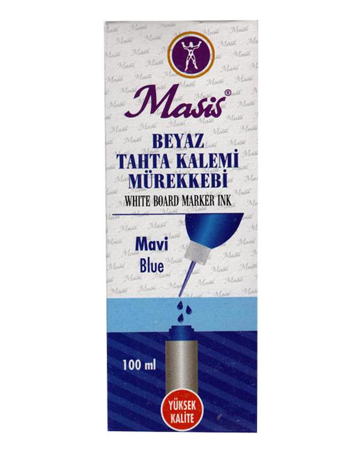 Masis Tahta Kalemi Mürekkebi 100 ml Mavi