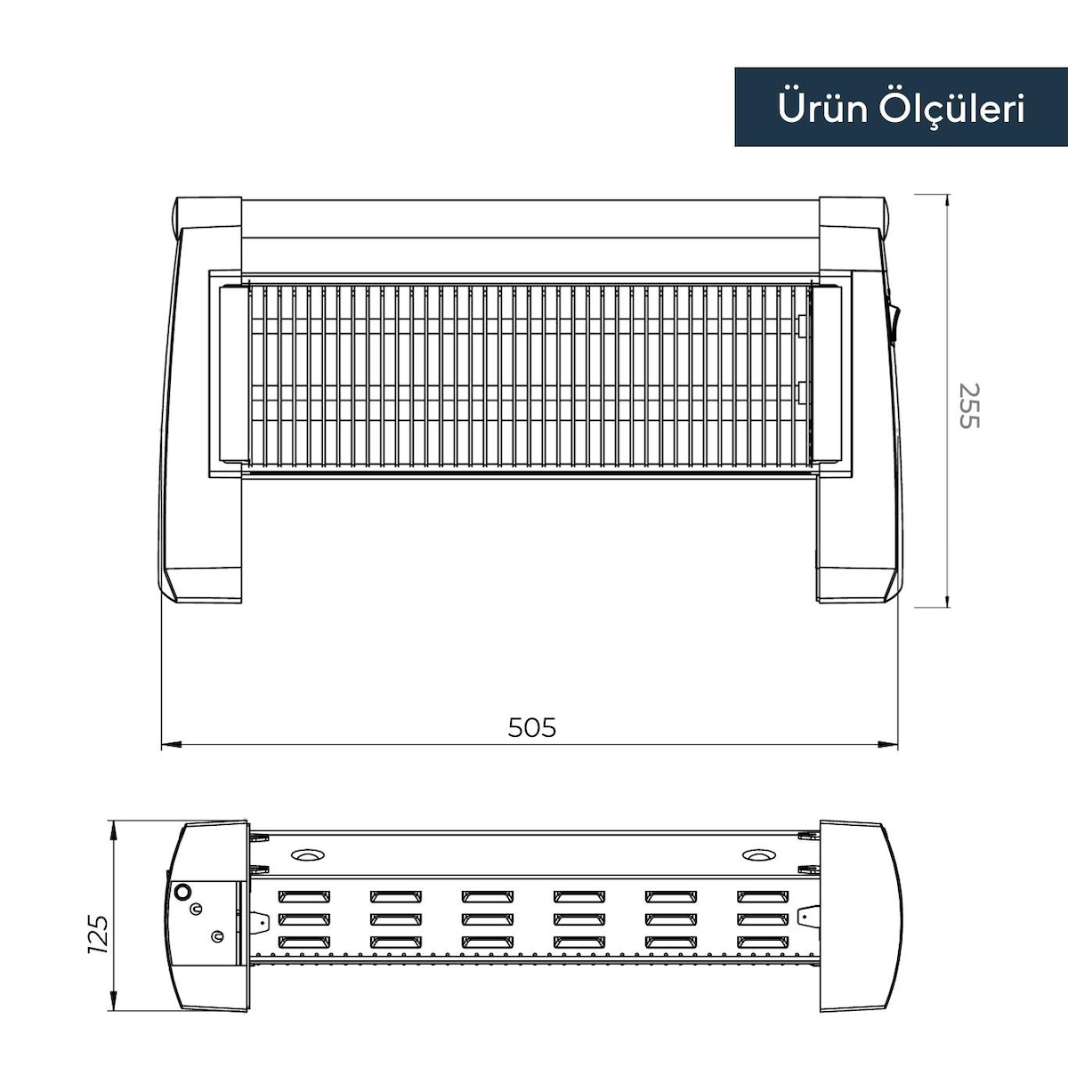 Kumtel Quartz Isıtıcı 1200 Watt KS-2819