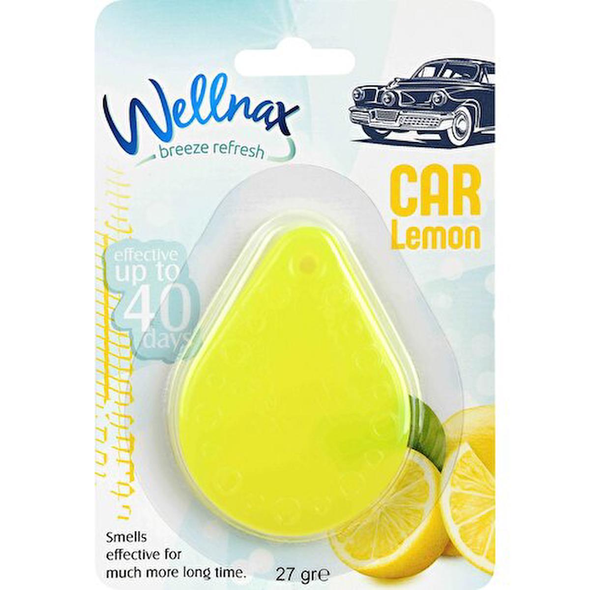 Wellnax Damla Oto Ferahlatıcı Limon