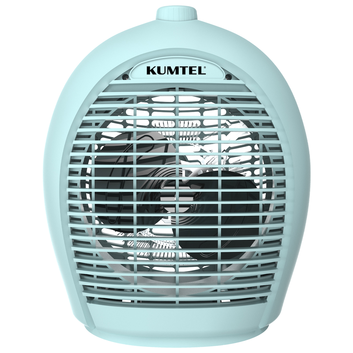 Kumtel 2000 W 3 Kademeli Sıcak-Soğuk Üflemeli Elektrikli Fanlı Isıtıcı Mavi LX-6331