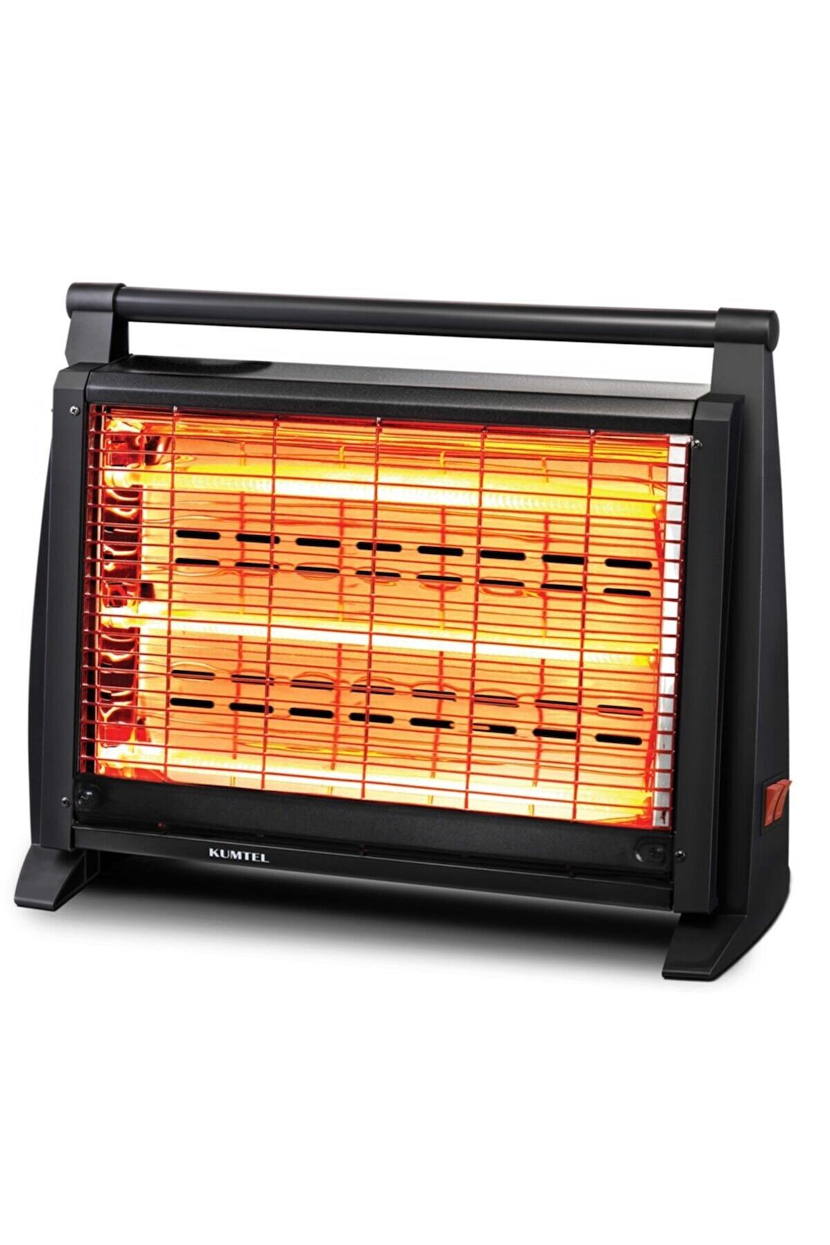 Kumtel KUM LX-2832 Soba Siyah Delux 1500W Kumtel Int