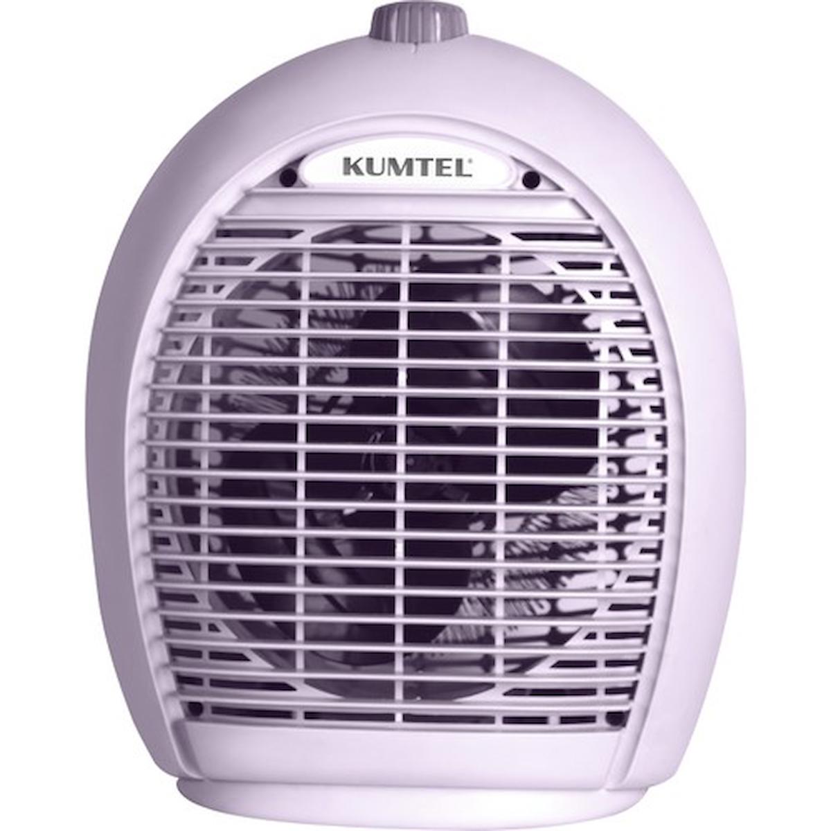 Kumtel 2000 W 3 Kademeli Sıcak-Soğuk Üflemeli Elektrikli Fanlı Isıtıcı Lila LX-6331