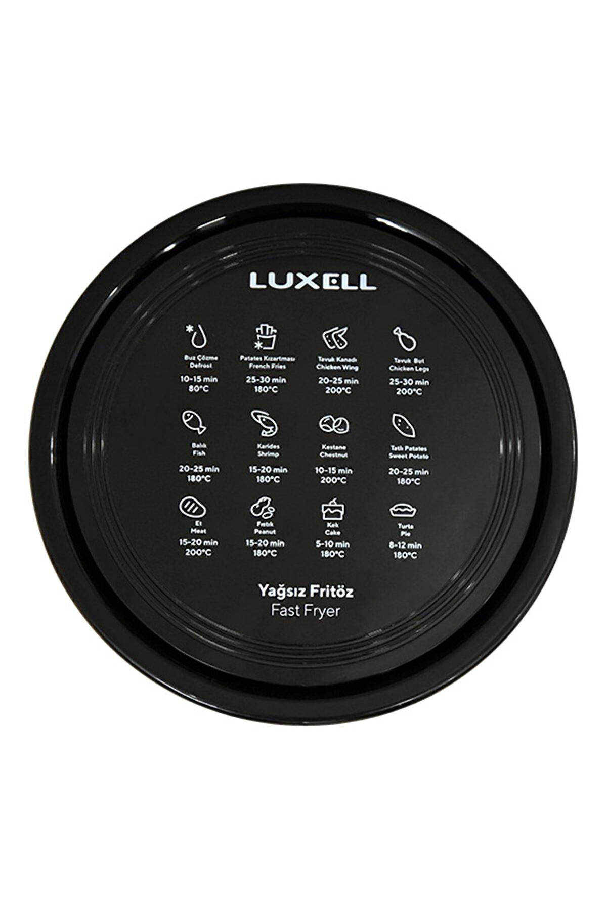 Luxell LX-FC 5130 Yağsız Fritöz Siyah