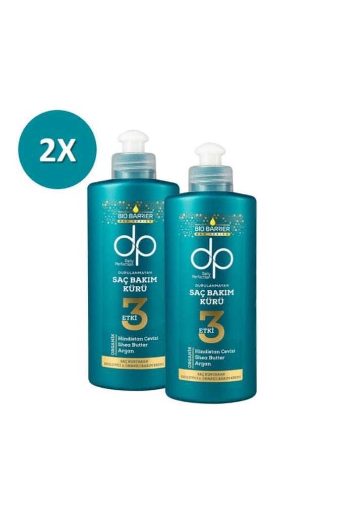 Dp Bio Barrier Durulanmayan Saç Bakım Kürü 200ml x 2'li Set