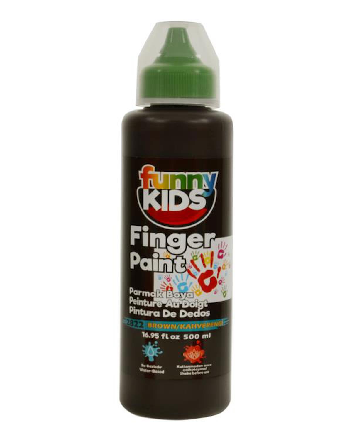 Funny Kids Parmak Boyası Kahverengi 500ml