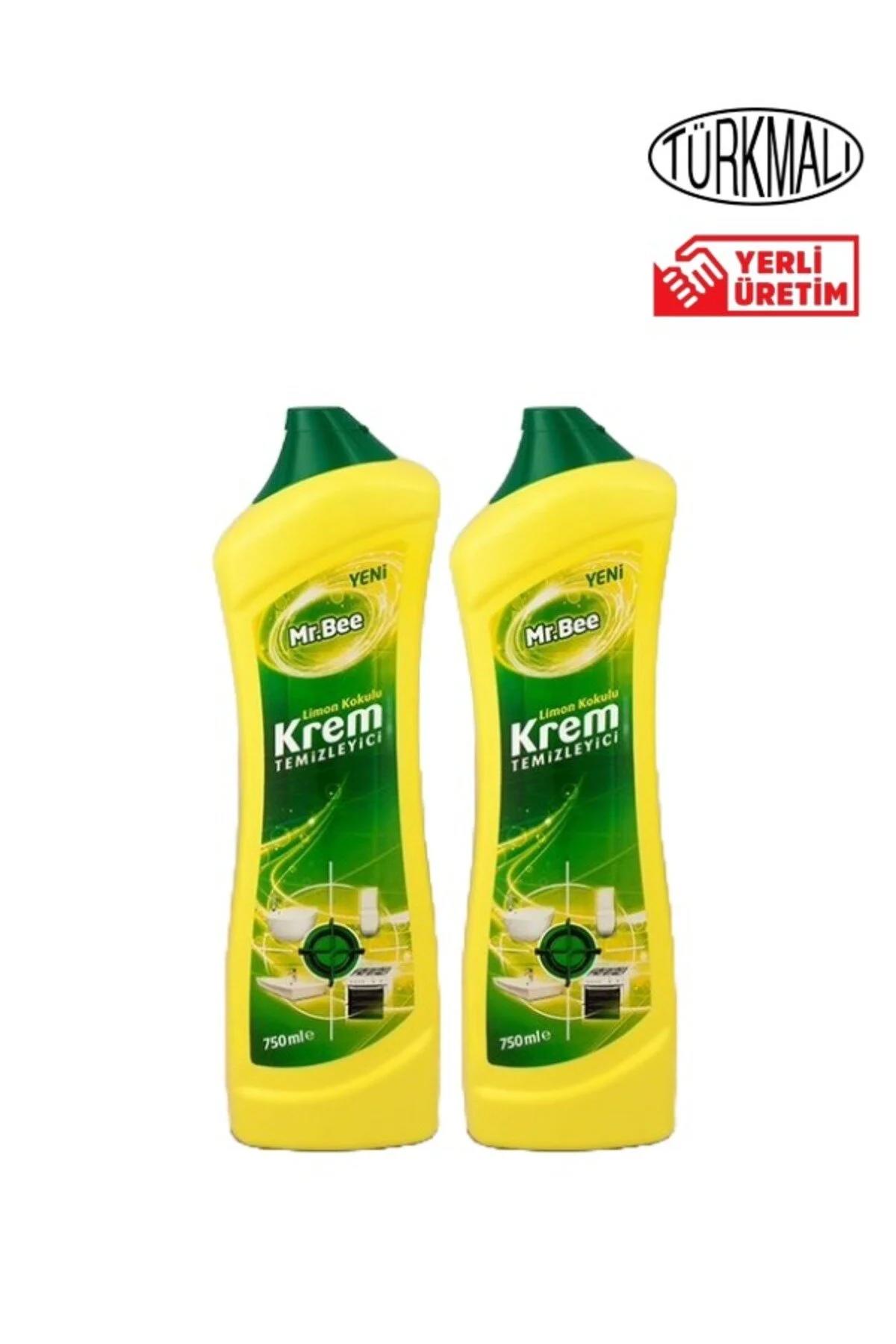 KREM YÜZEY TEMİZLEYİCİ 750 ML X 2 LİMON KOKULU