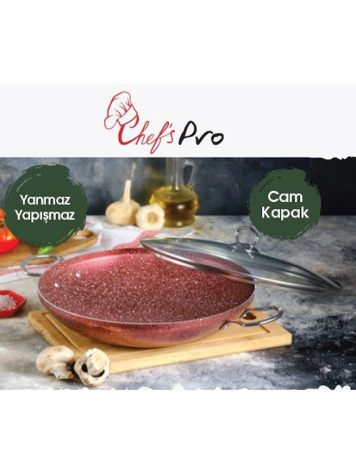 Chef Pro Kapaklı Kavurma Sacı