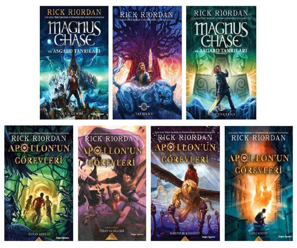 Apollonun Görevleri Magnus Chase ve Asgard Tanrıları Seti 7 Kitap