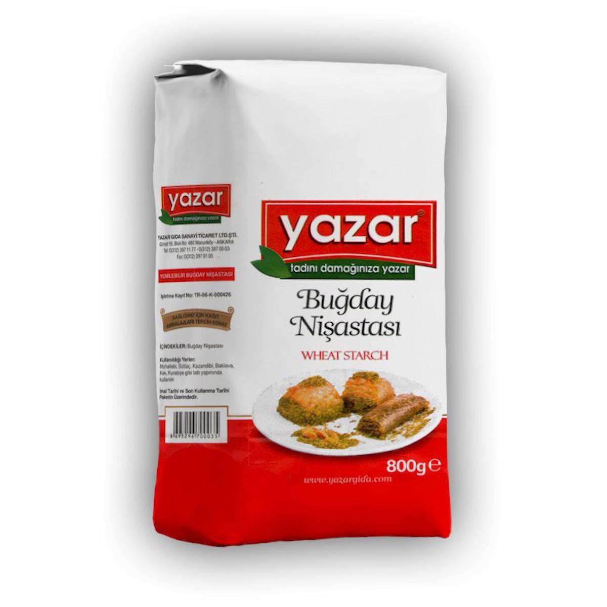 Yazar Buğday Nişastası 800Gr