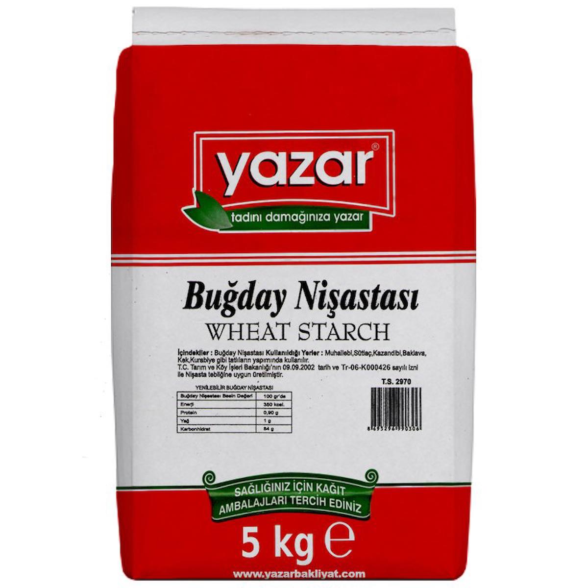 Yazar Buğday Nişastası 5 Kg