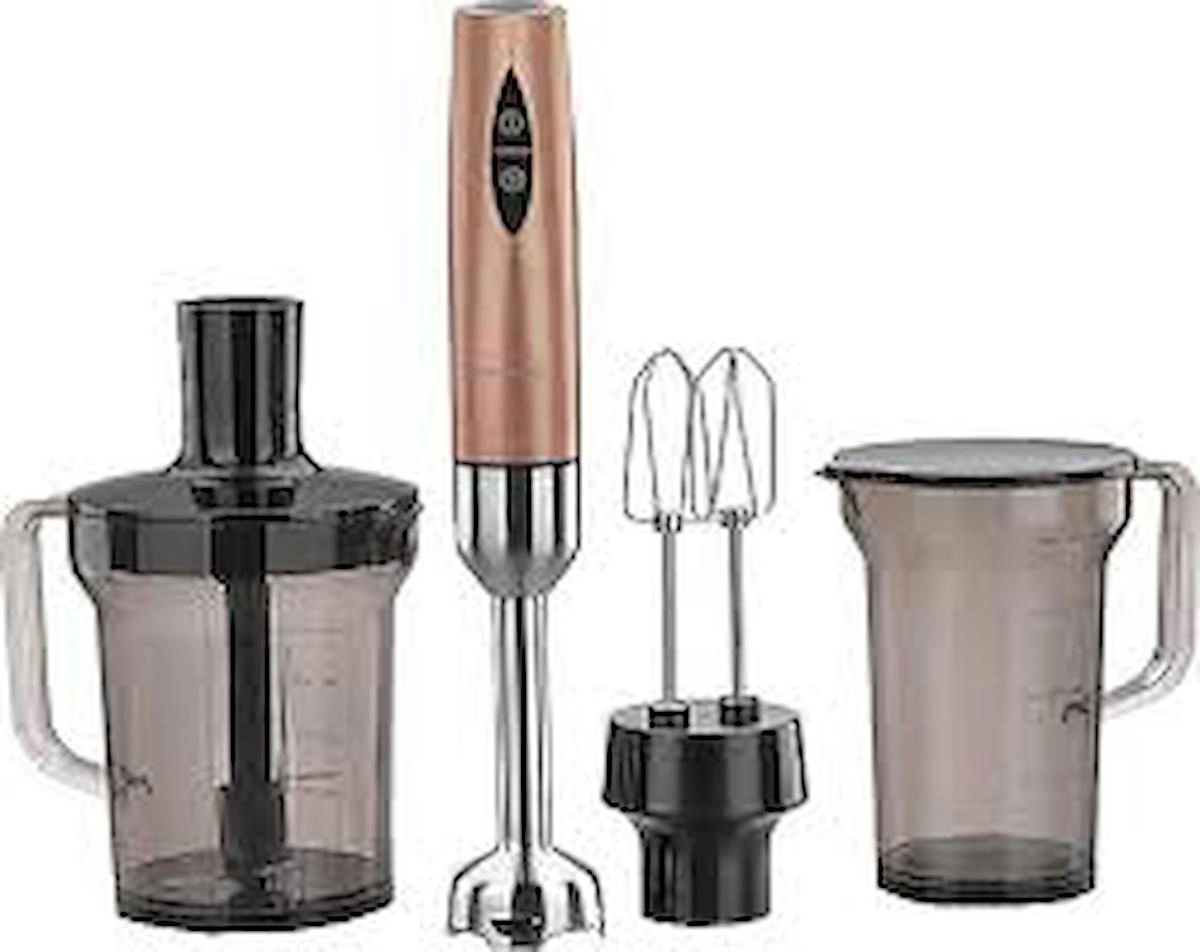 Korkmaz A445-05 Vertex Mega Rose Gold 850 W Blender Seti