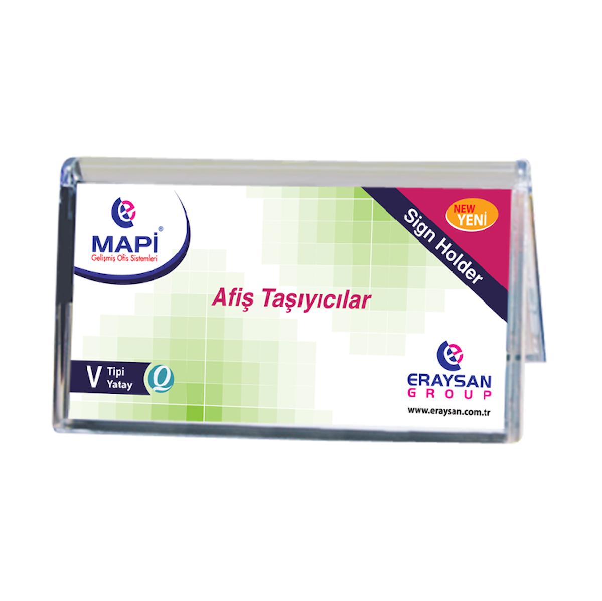 MAPİ V TİPİ YATAY AFİŞ TAŞIYICI STAND (120X70)