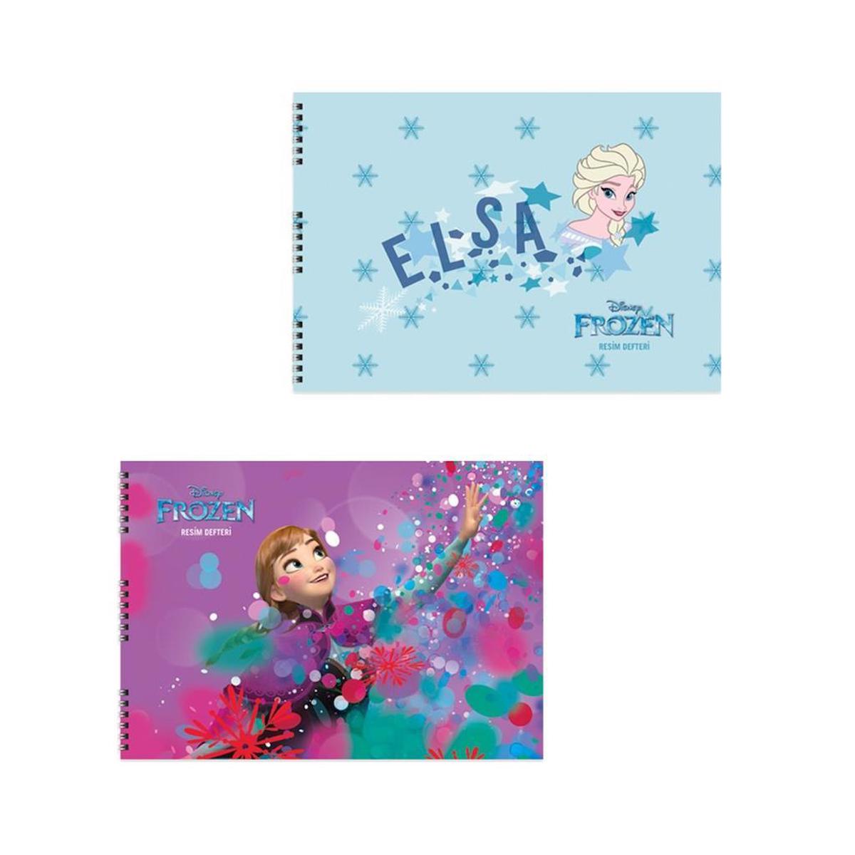 Frozen 25*35 15 Yp.Resim Defteri 2'li