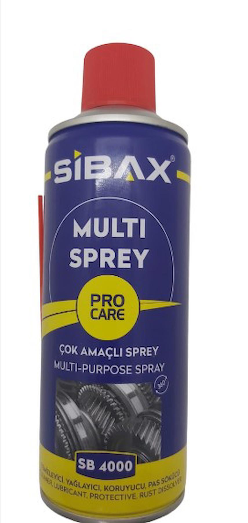 SIBAX ÇOK AMAÇLI YAĞLAYICI SPREY 400ML