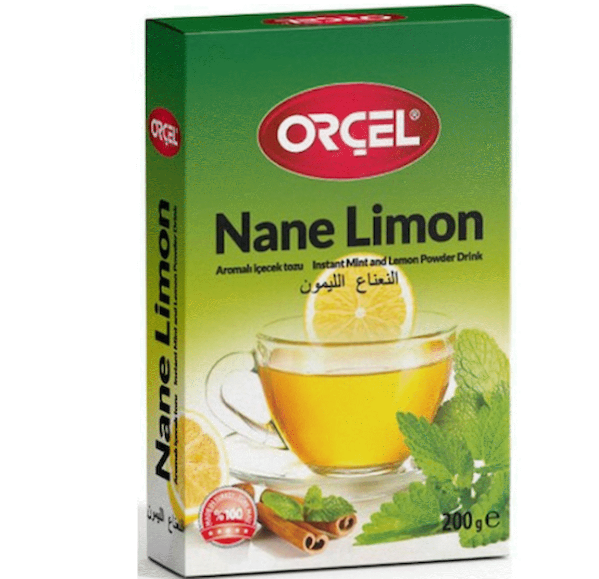 Orçel Nane Limon (Mentollü)Oralet Çay 200gr.