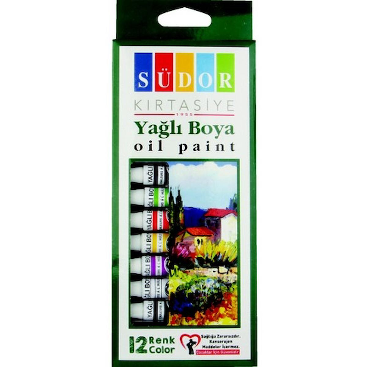 SÜDOR SD725 YAĞLI BOYA SET 12x8,5 ml