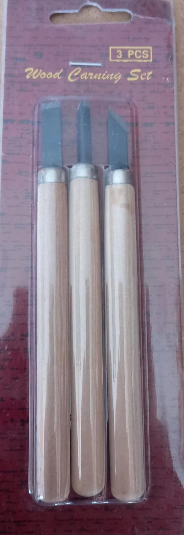 wood carving set 3lü Südor Oyma Seti 3'lü