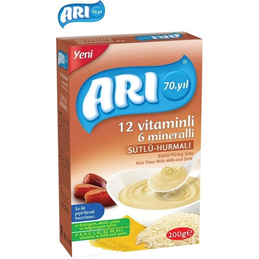 Arı Mama Hurma - Süt Prebiyotik Kaşık Maması 200 gr