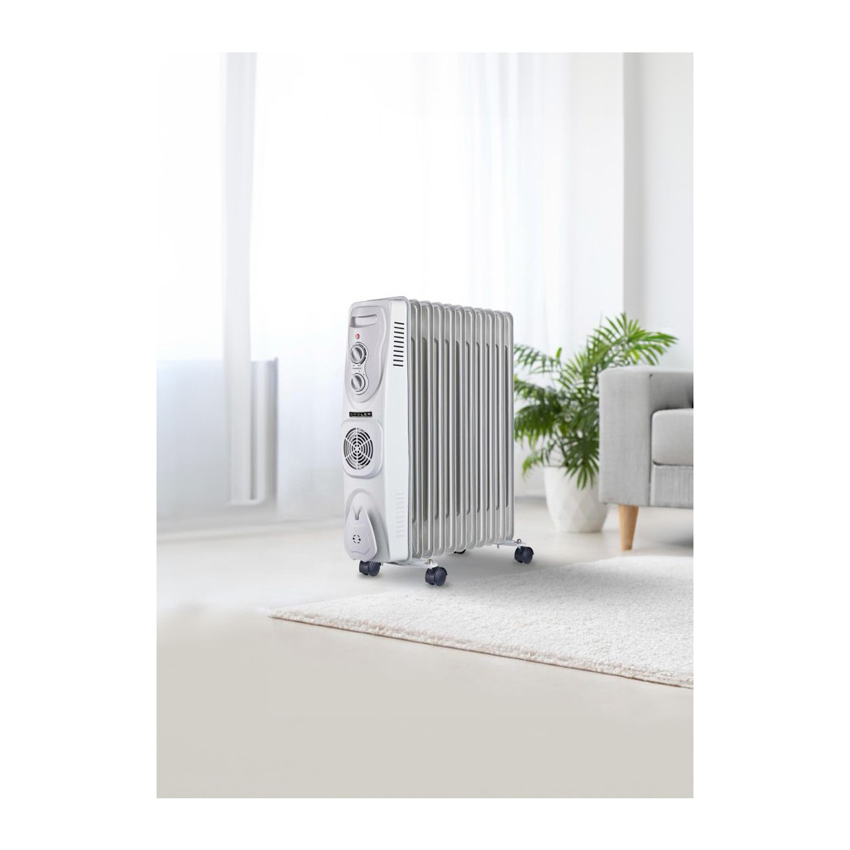 Süsler SR-5811 – 11 Dilim Fanlı Yağlı Radyatör