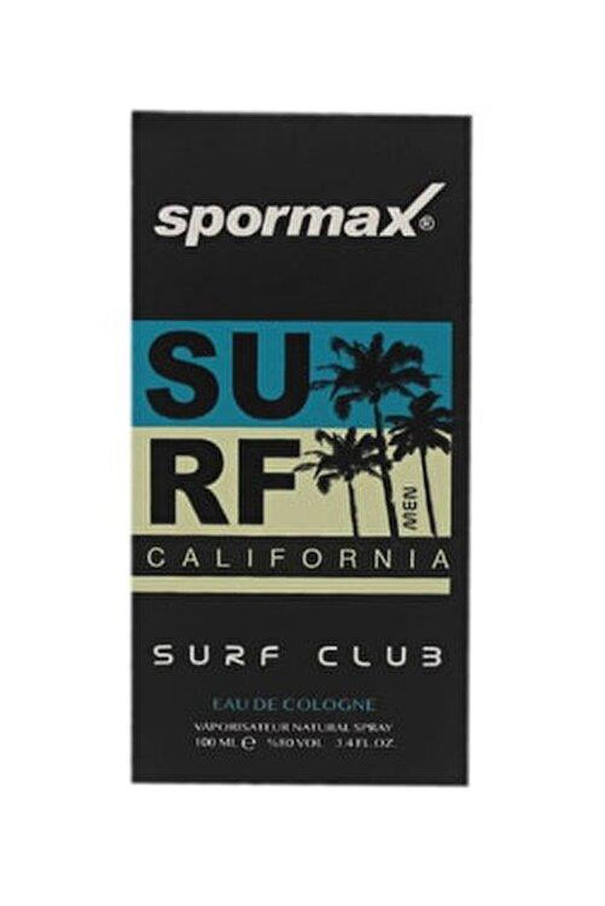 Spormax Surf Calıfornıa Erkek Parfüm 100 Ml