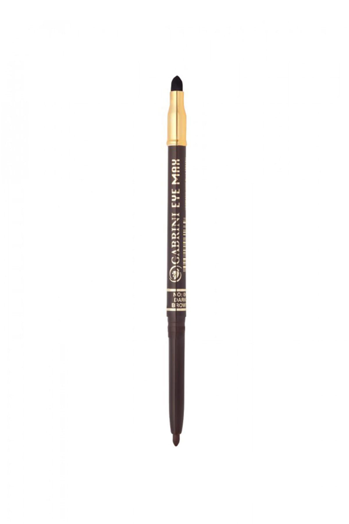 Gabrini Kaş Kalemi - E Max Eyebrow Pencil Koyu Kahve 06