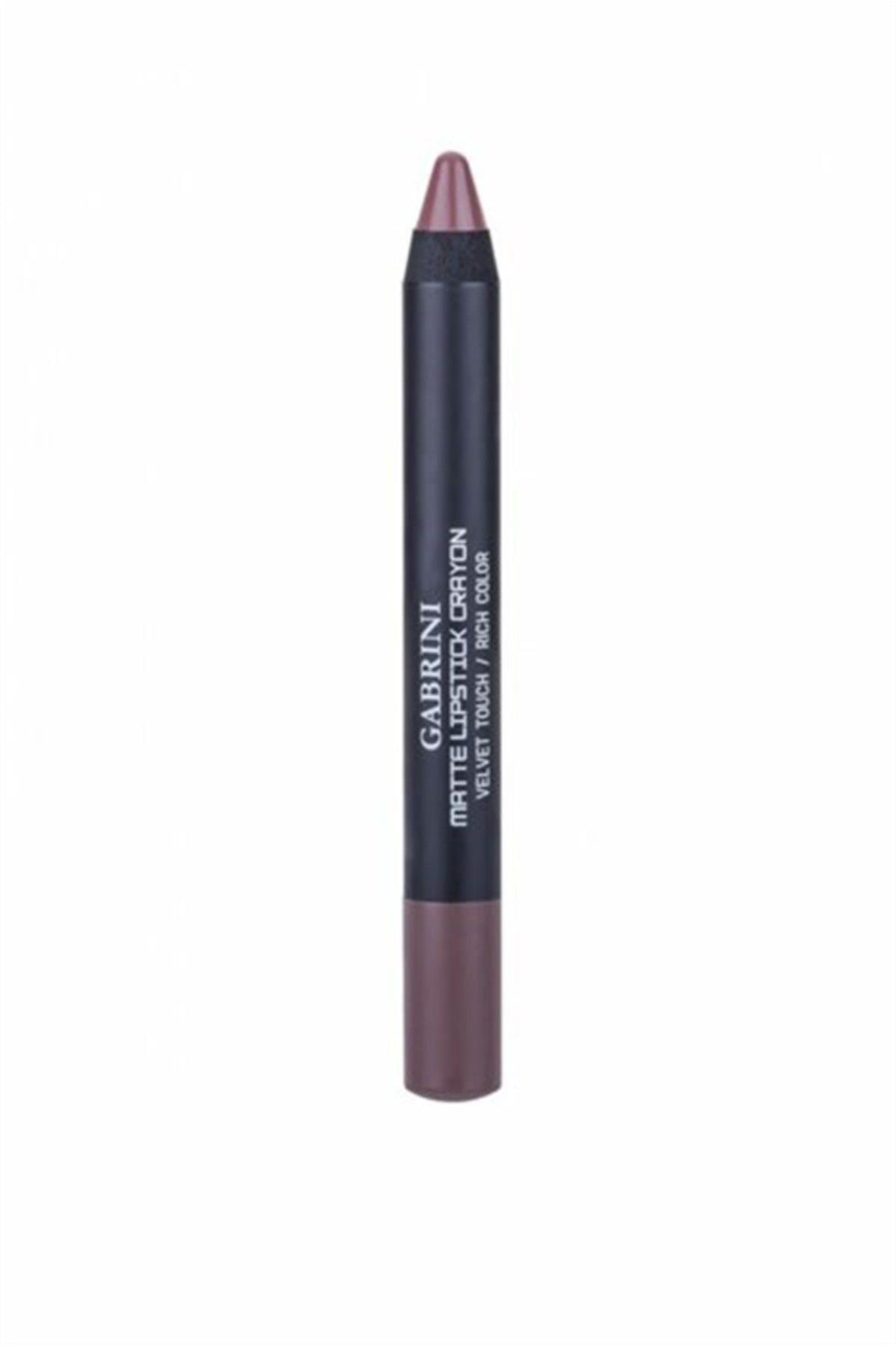 Gabrini Mat Kalem Ruj - Matte Lipstick Crayon 12