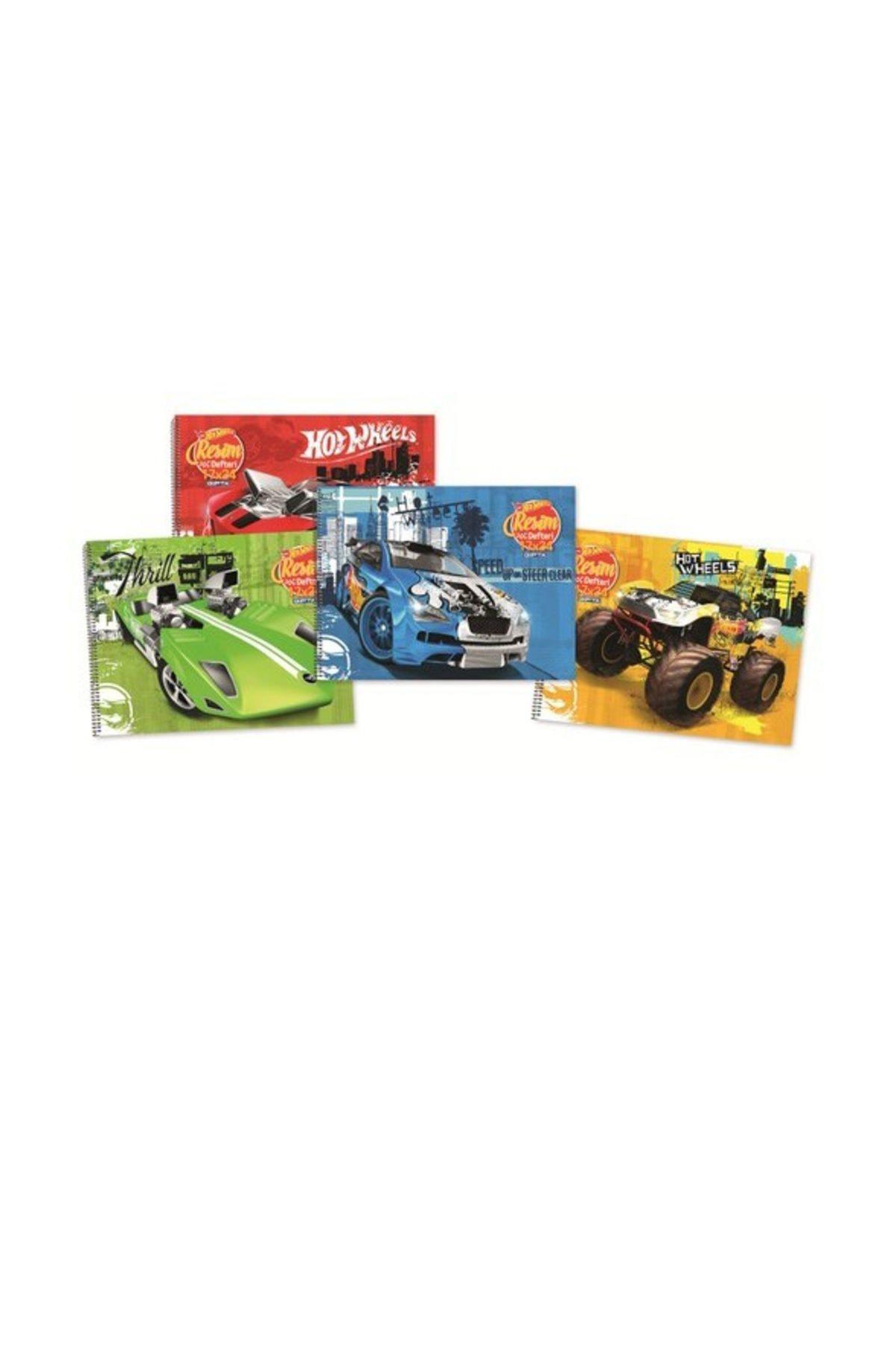 Gıpta 5438 Hot Wheels Resim Defteri 35x50 cm 15 Yaprak