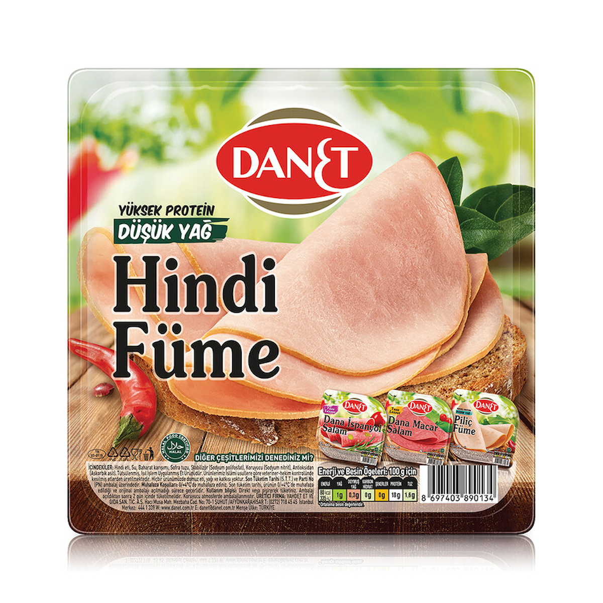 Danet Hindi Füme I Dilimli I 150G