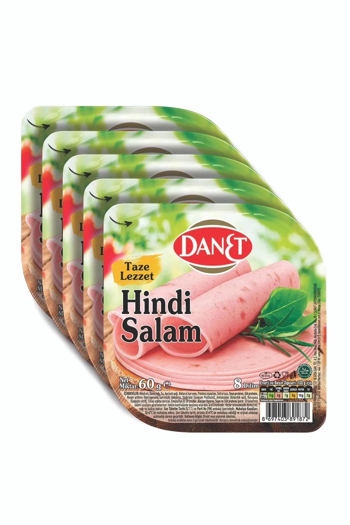 Hindi Salam I Dilimli I 60 Gr 5 li