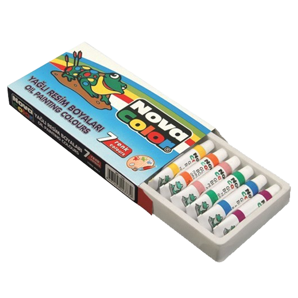 Nova Color Yağlı Boya Tüp 7 Lİ NC-125