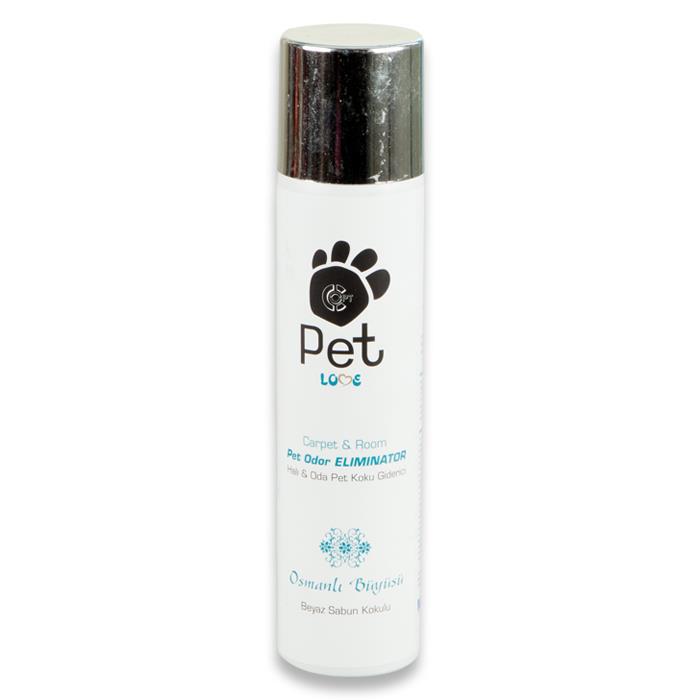 Pet Love Halı Oda Koku Giderici Beyaz Sabun Kokulu 300 ml