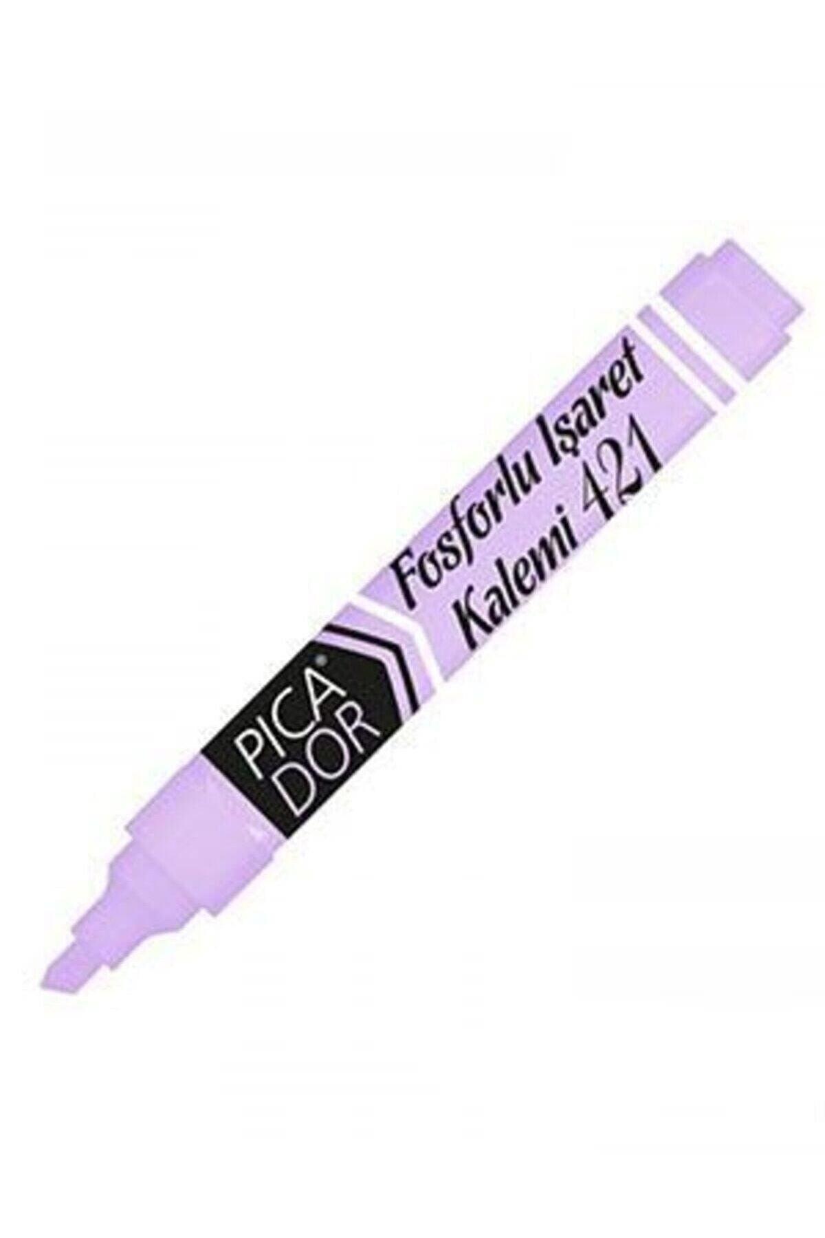 Picador 421 Pastel Hıghlıghter Kalem Pastel Mor