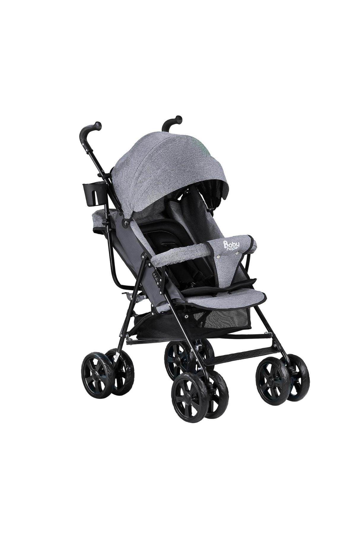 Babyhope S-A-7 Baston Puset Kırçıllı Kırçıllı Gri