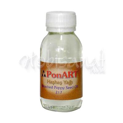 Ponart Ağartılmış Haşhaş Yağı Bleached Poppy Seed Oil No:217 100ml