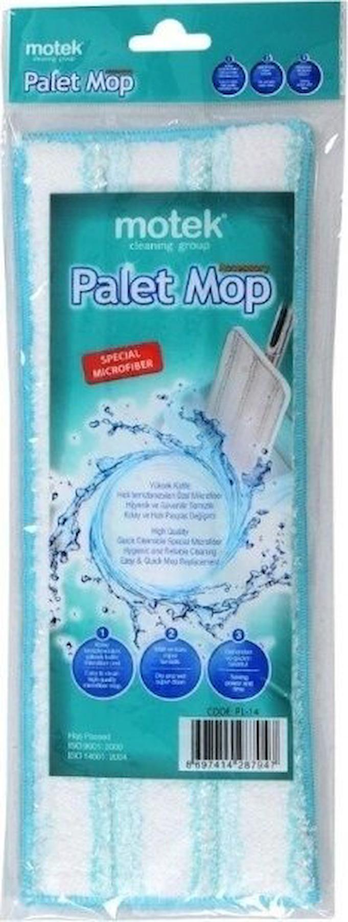 Motek Palet Mop Mikrofiber Yedeği