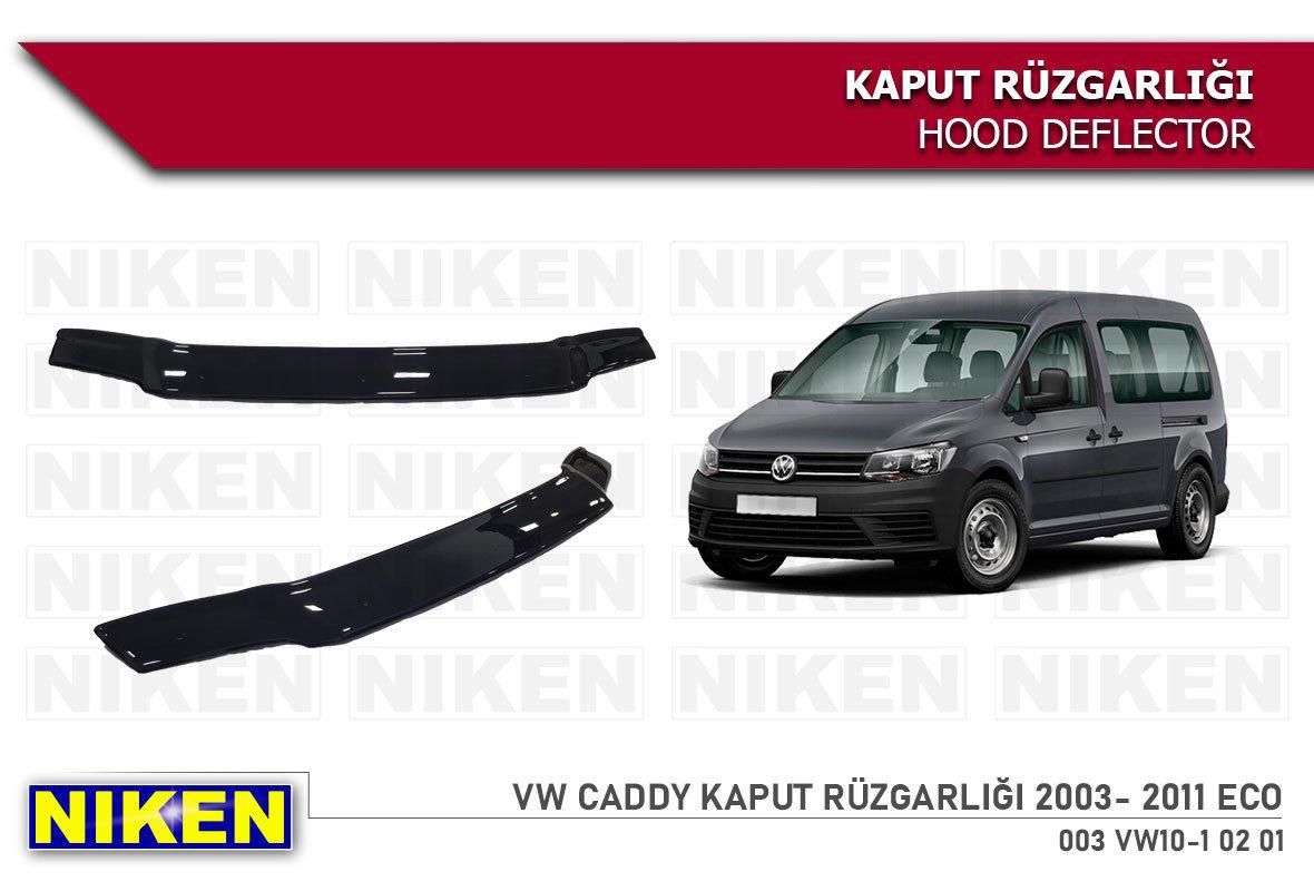 Vw caddy kaput koruma rüzgarlığı 2004+