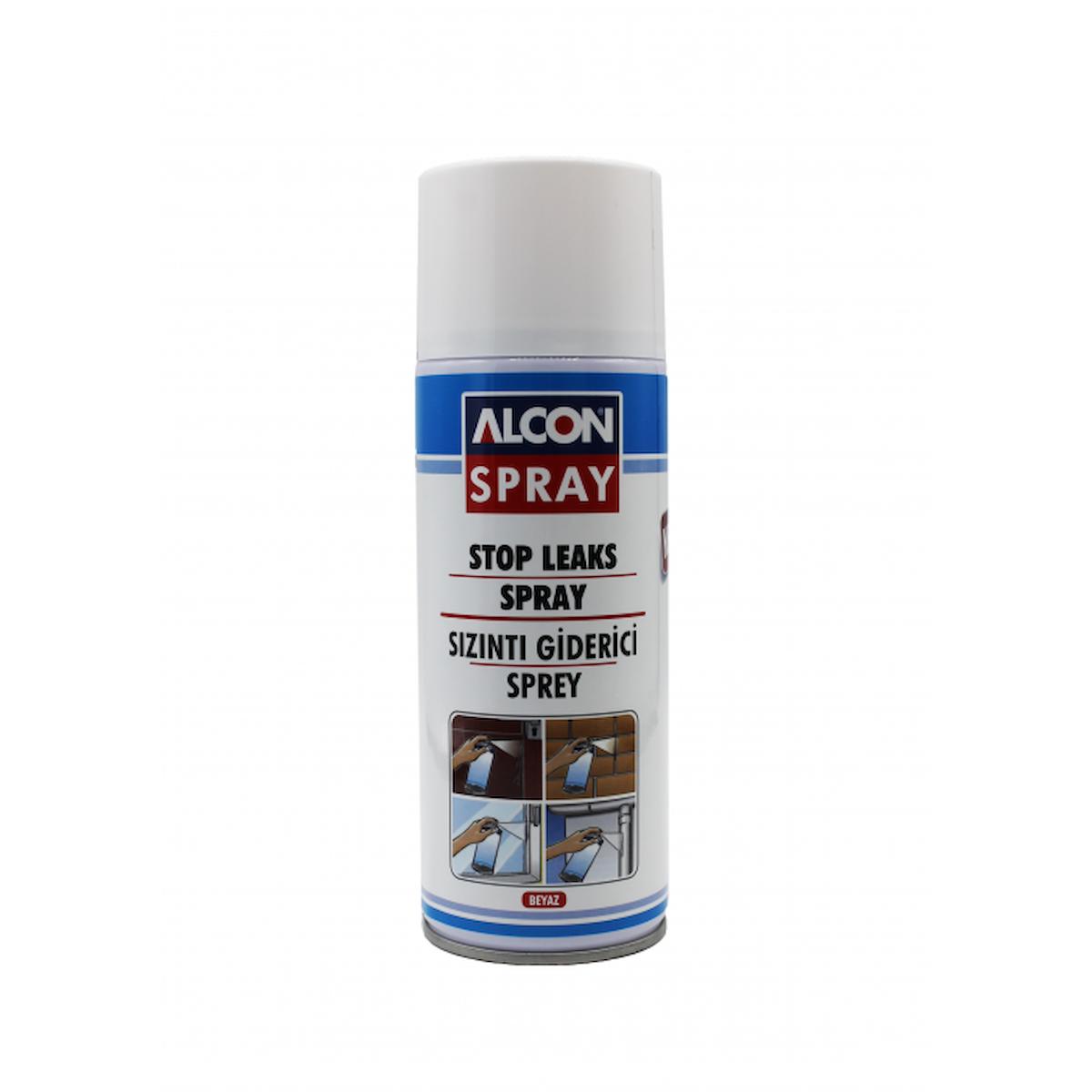 ALCON Sızıntı Giderici Sprey Beyaz 400ml (M-9014)