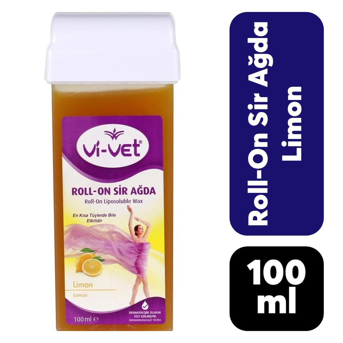 Vi-Vet Roll-On Sir Ağda 100 ml Limon