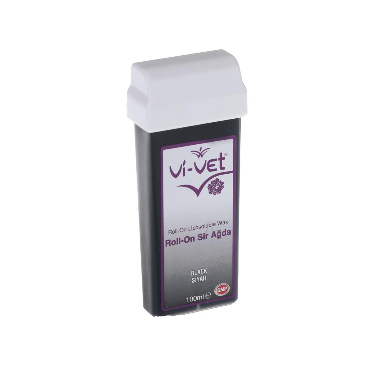 Vi-Vet Roll-On Kartuş Sir Ağda Black- Siyah 100ml